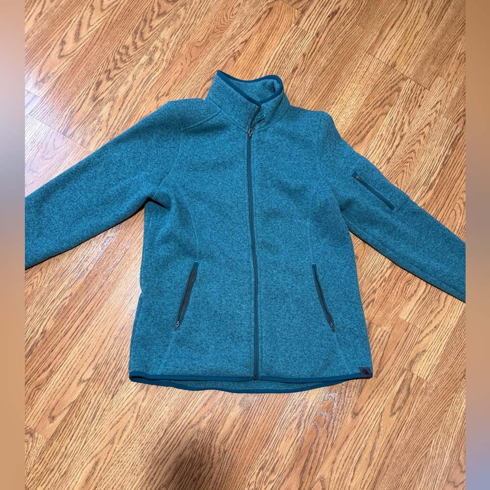 L.L. Bean Teal Fleece jacket